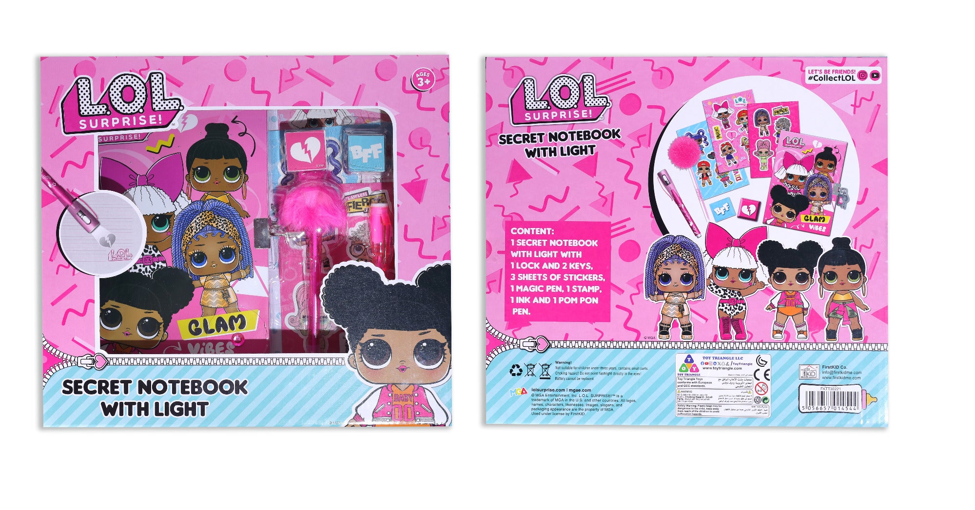 Buy Lol Surprise Secret Notebook With Light | Yallatoys.com
