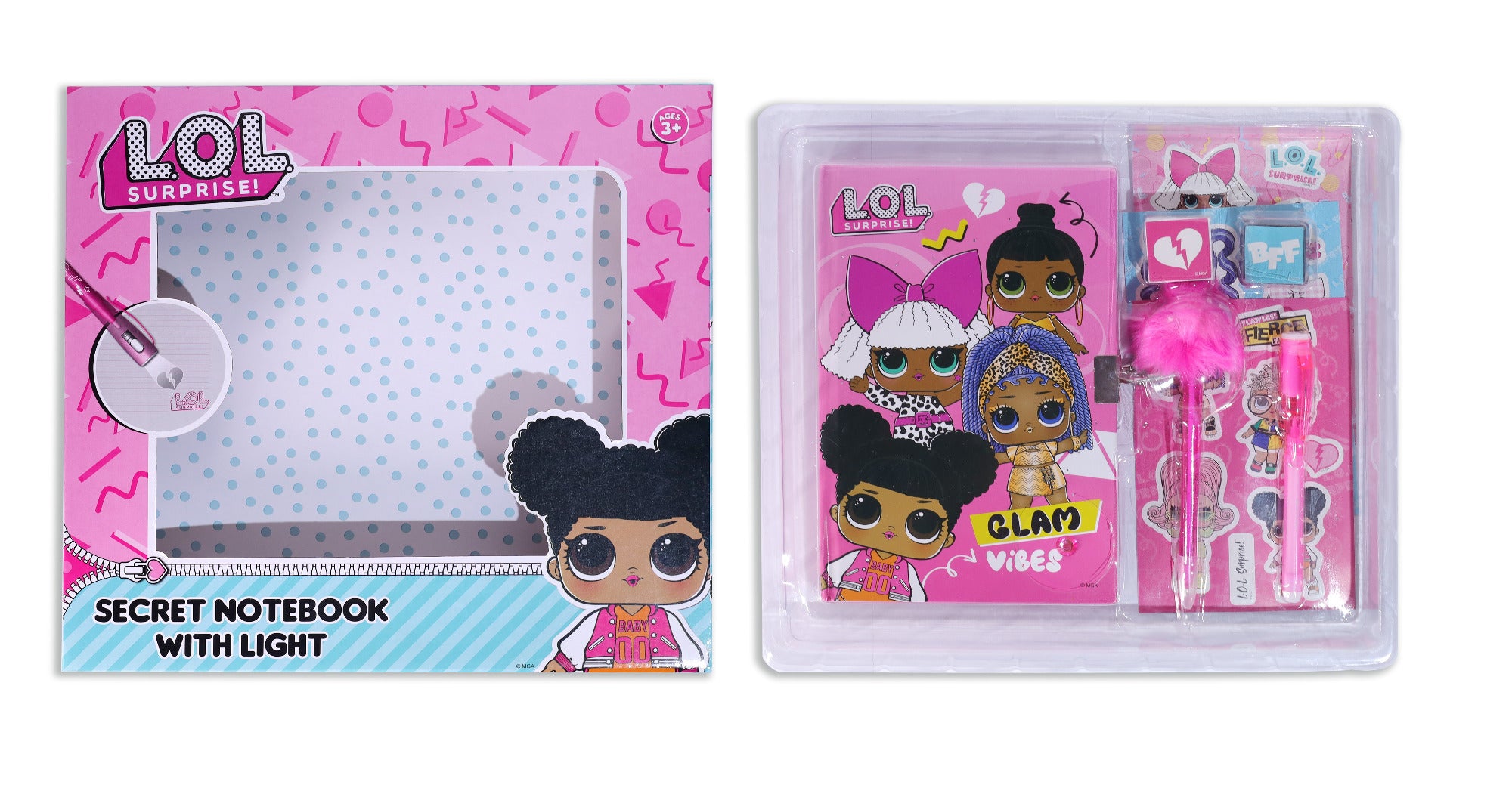 Buy Lol Surprise Secret Notebook With Light | Yallatoys.com