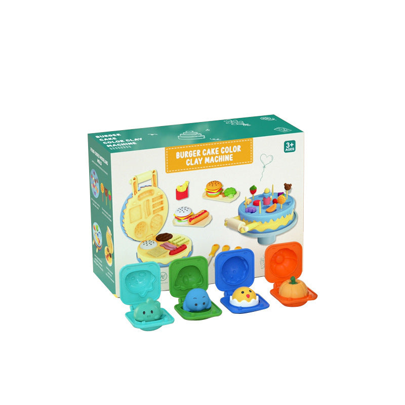 Buy Letop Cake Hamburger Clay Machine Set Green | Yallatoys.com