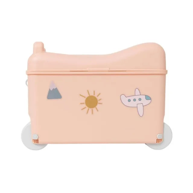 Buy Little Rolla Ride On Suitcase Dusty Pink | Yallatoys.com