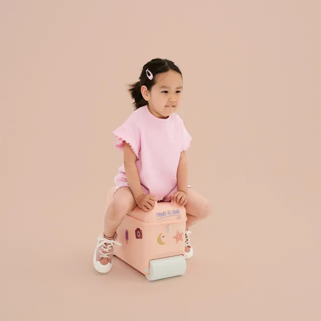 Buy Little Rolla Ride On Suitcase Dusty Pink | Yallatoys.com
