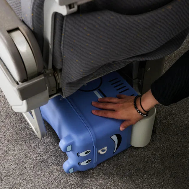 Buy Little Rolla Ride On Suitcase Blue Race Car | Yallatoys.com