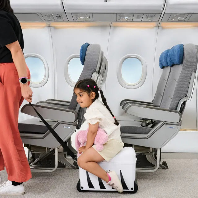 Buy Little Rolla Ride On Suitcase Zebra | Yallatoys.com