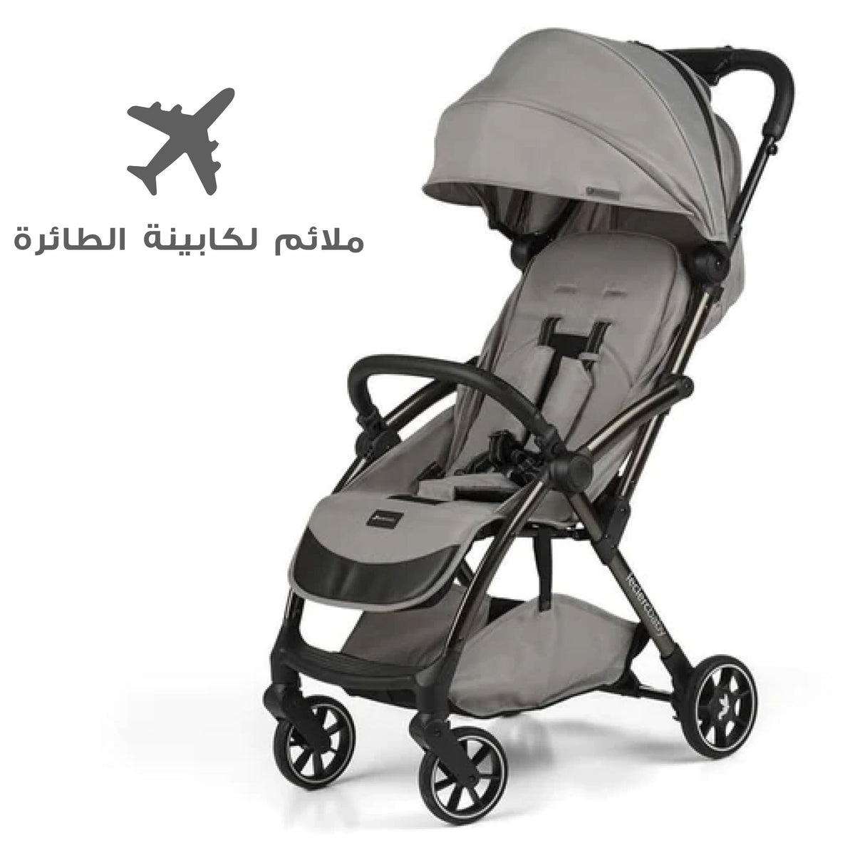 Leclerc Baby Influencer Air Stroller Violet Grey Leclercbaby Yallatoys