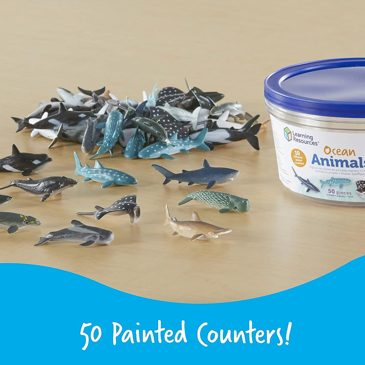 Buy Learning Resources Ocean Animals 50 Pieces | Yallatoys.com