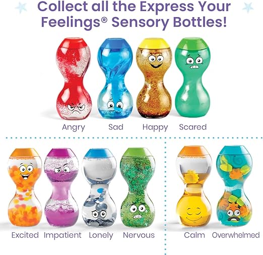 Buy Learning Resources Express Your Feelings Sensory Bottles | Yallatoys.com