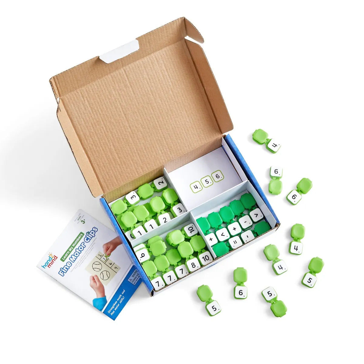 Buy Learning Resources Learn My Numbers Fine Motor Clips | Yallatoys.com