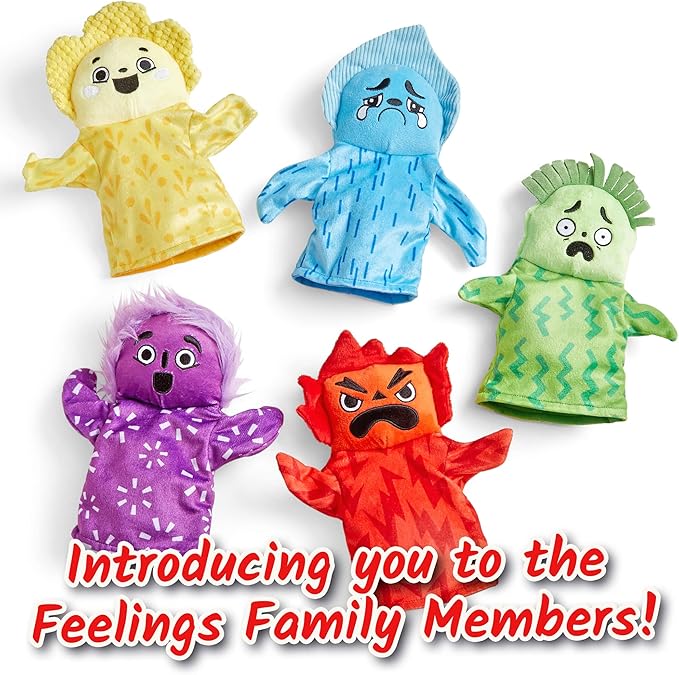 Buy Learning Resources Feelings Family Hand Puppets | Yallatoys.com