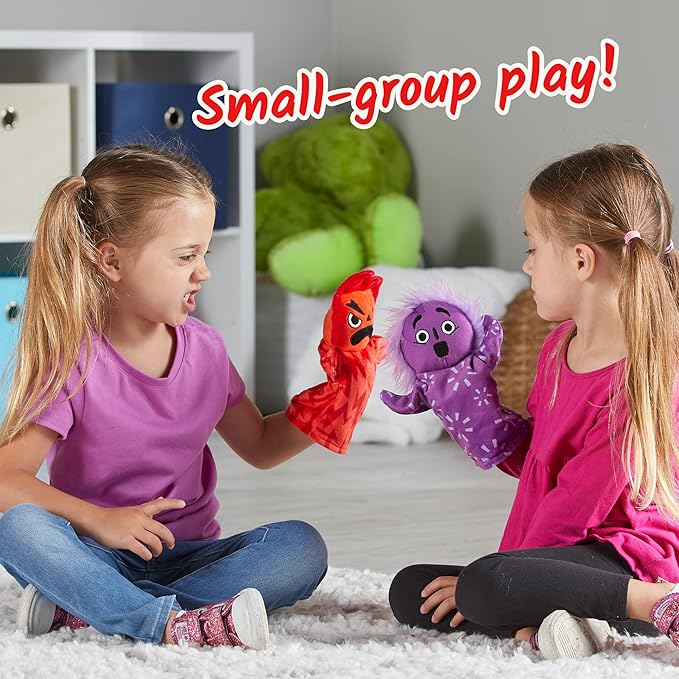 Buy Learning Resources Feelings Family Hand Puppets | Yallatoys.com