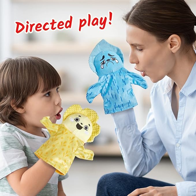Buy Learning Resources Feelings Family Hand Puppets | Yallatoys.com
