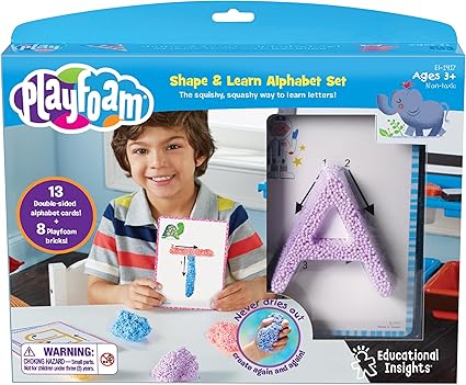 Buy Learning Resources Playfoam Shape And Learn Alphabet Set | Yallatoys.com