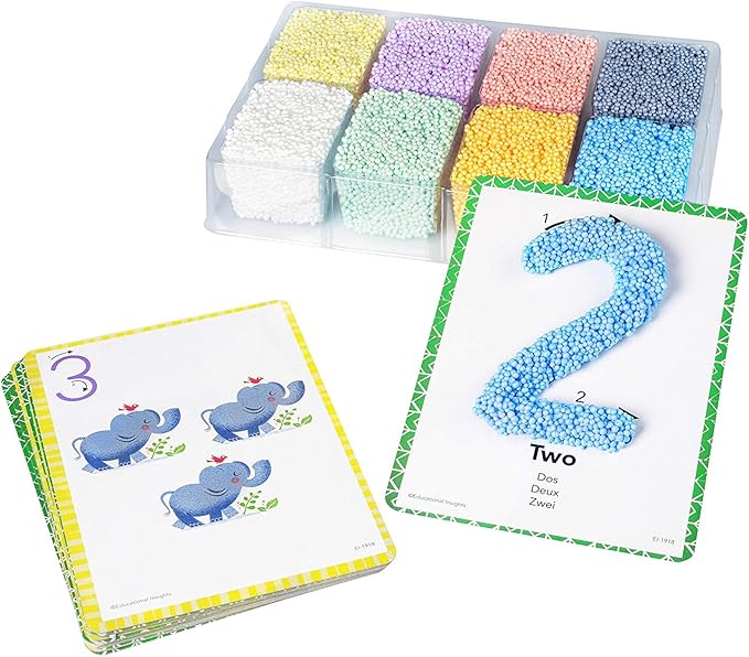 Buy Learning Resources Playfoam Shape And Learn Numbers Set | Yallatoys.com