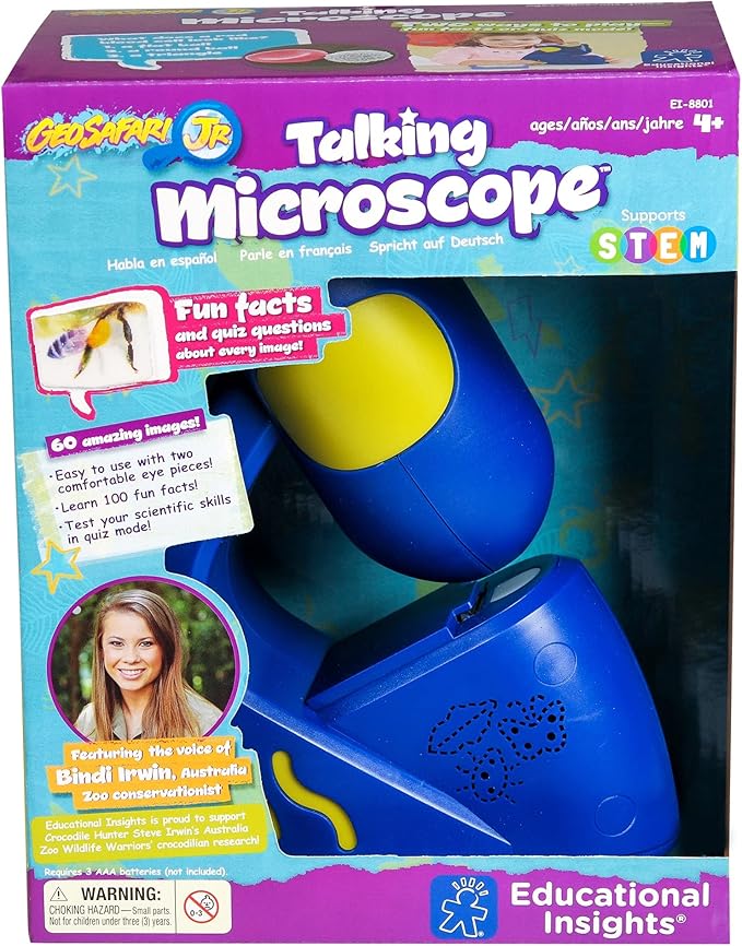 Buy Learning Resources Educational Insights GeoSafari Jr Talking Microscope | Yallatoys.com