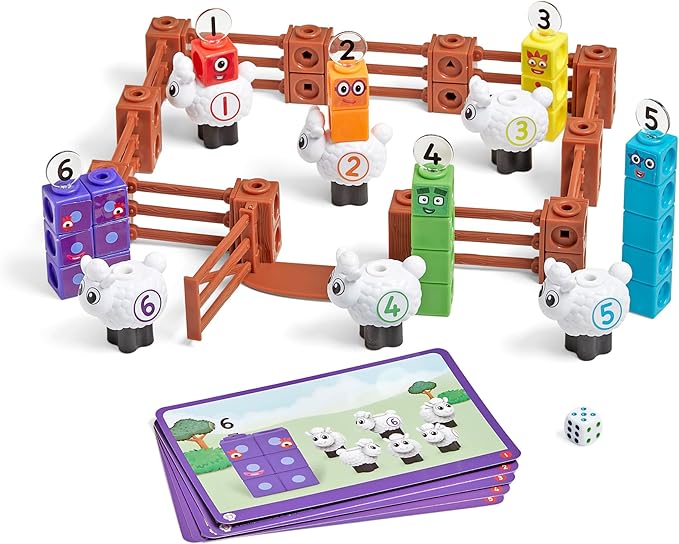 Buy Learning Resources MathLink Cubes Activity Set Numberblocks Sheep Farm | Yallatoys.com