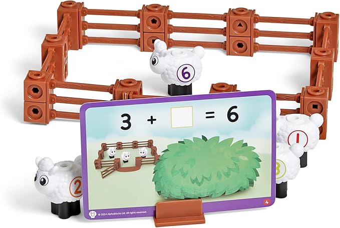 Buy Learning Resources MathLink Cubes Activity Set Numberblocks Sheep Farm | Yallatoys.com