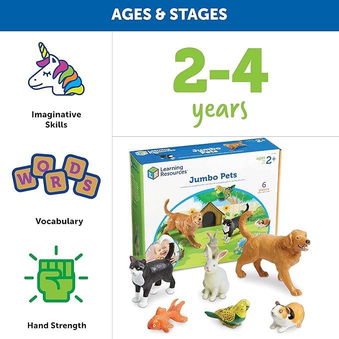 Buy Learning Resources Jumbo Domestic Pets | Yallatoys.com