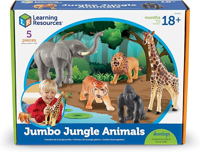 Buy Learning Resources Jumbo Jungle Animals | Yallatoys.com