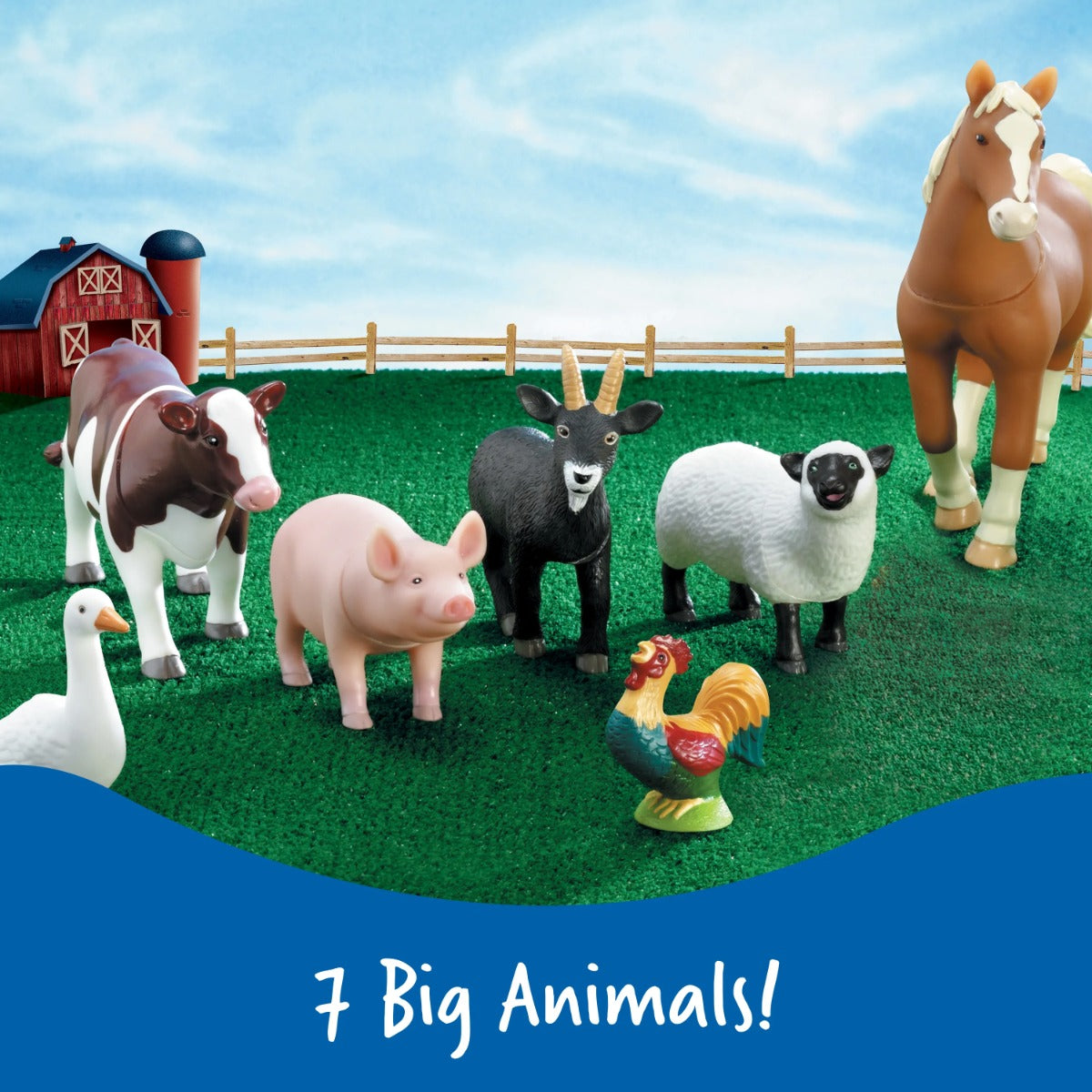 Buy Learning Resources Jumbo Farm Animals | Yallatoys.com