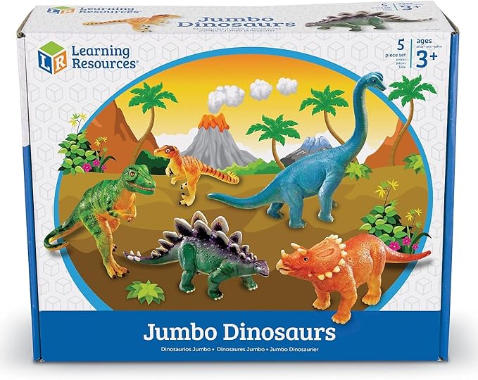 Buy Learning Resources Jumbo Dinosaurs Set 1 | Yallatoys.com