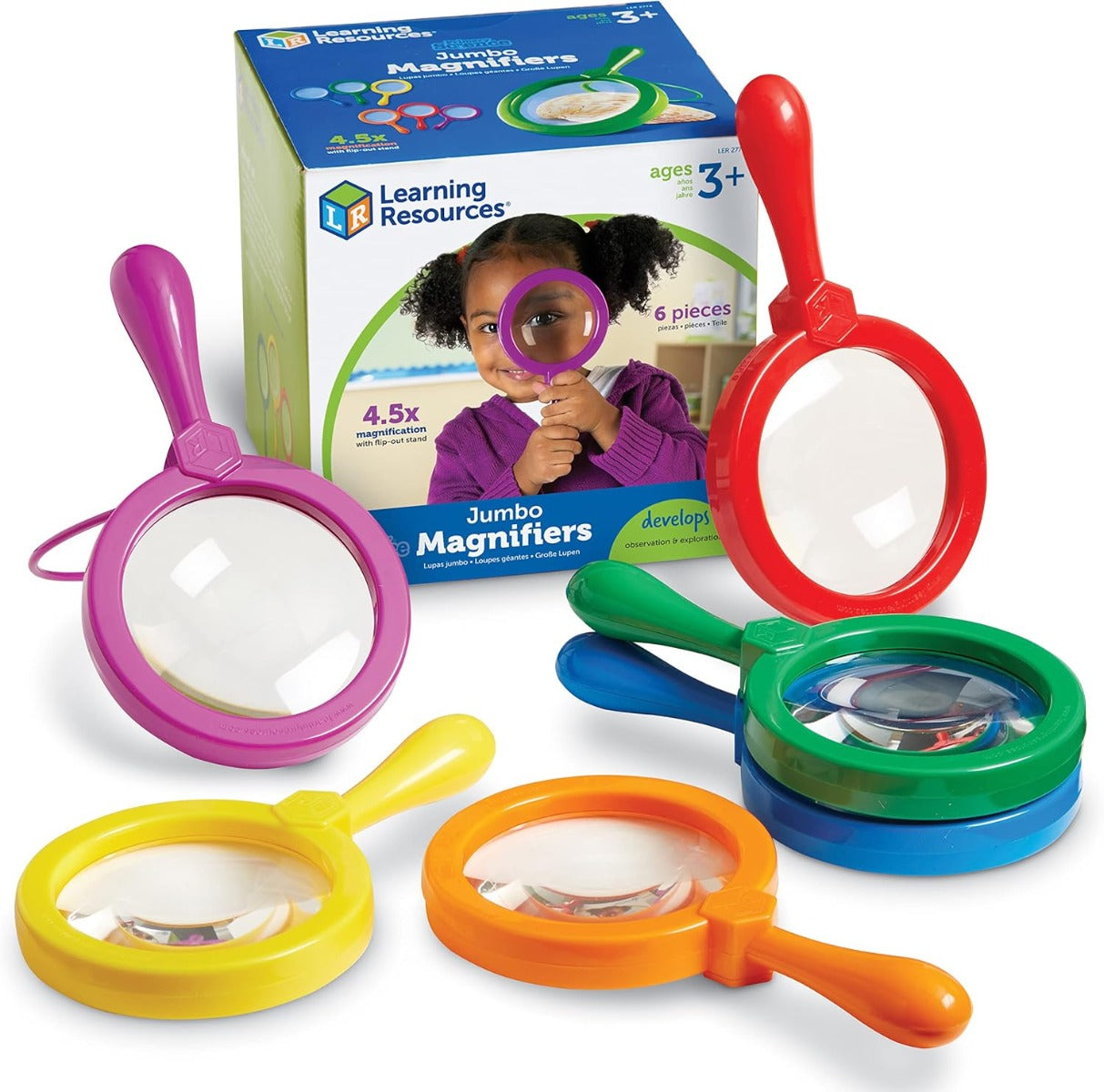 Buy Learning Resources Primary Science Jumbo Magnifiers | Yallatoys.com