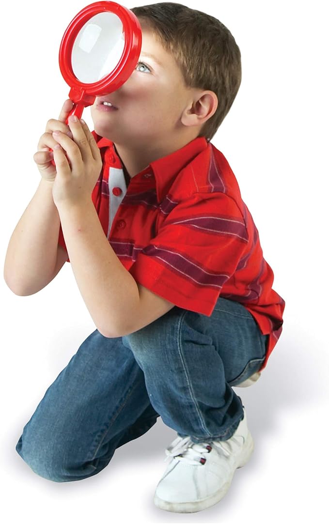 Buy Learning Resources Primary Science Jumbo Magnifiers Set of 12 | Yallatoys.com