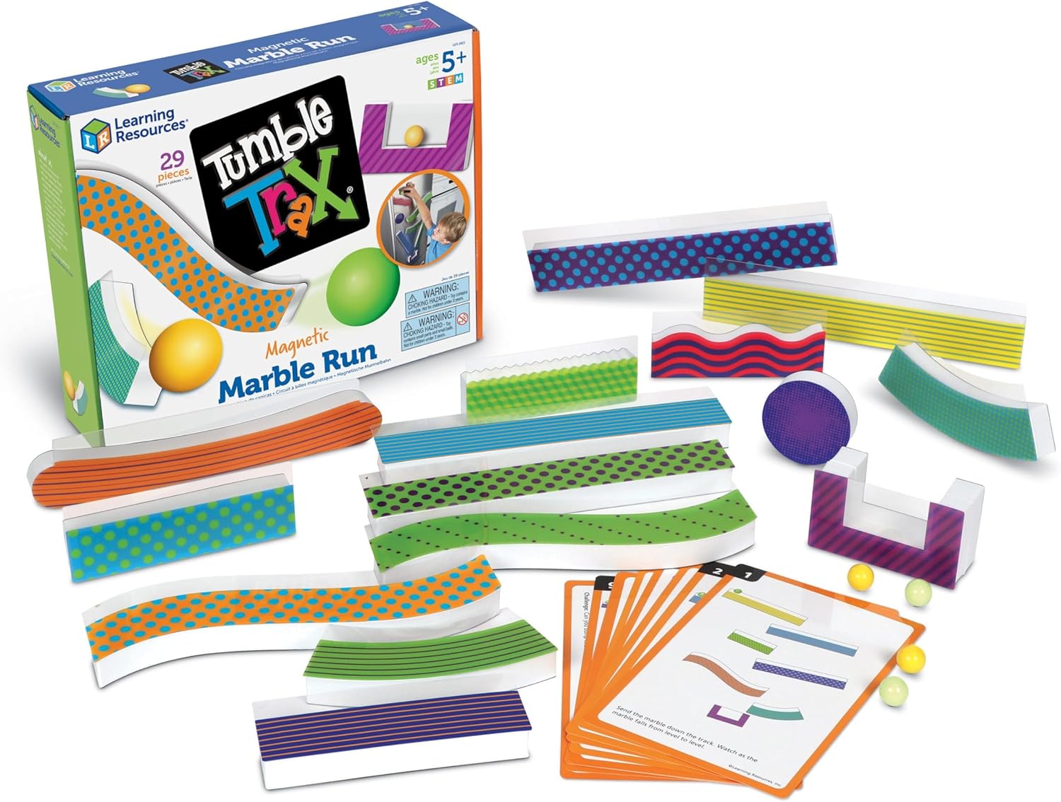 Buy Learning Resources Tumble Trax Magnetic Marble Run | Yallatoys.com