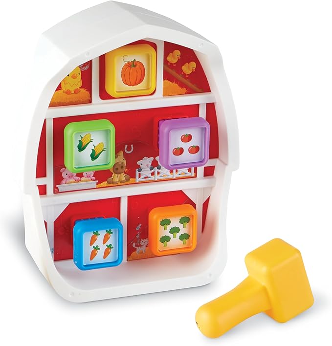 Buy Learning Resources Peeksville Barnyard Pounding Bench | Yallatoys.com