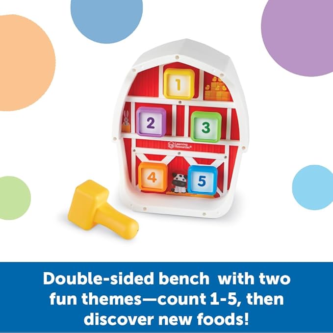 Buy Learning Resources Peeksville Barnyard Pounding Bench | Yallatoys.com