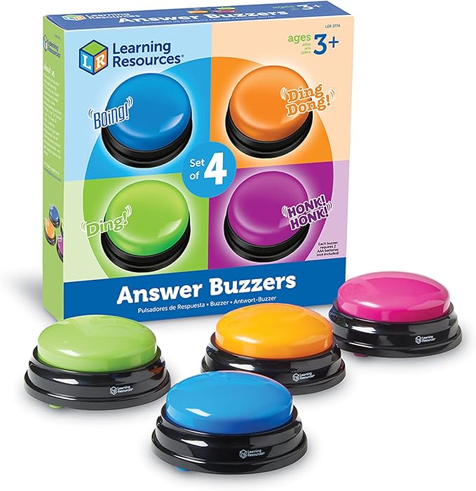 Buy Learning Resources Answer Buzzers Set of 4 | Yallatoys.com