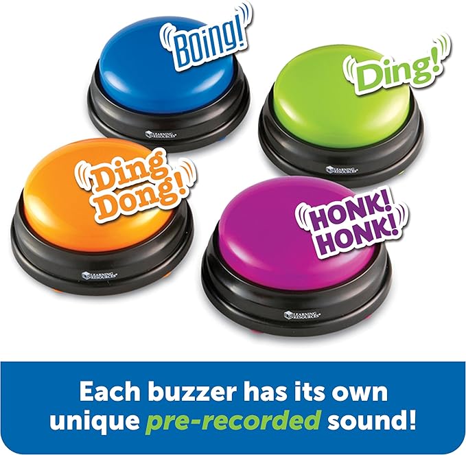 Buy Learning Resources Answer Buzzers Set of 4 | Yallatoys.com