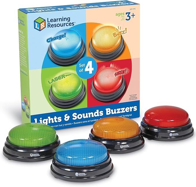Buy Learning Resources Lights and Sounds Buzzers | Yallatoys.com