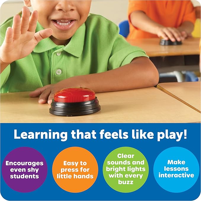 Buy Learning Resources Lights and Sounds Buzzers | Yallatoys.com