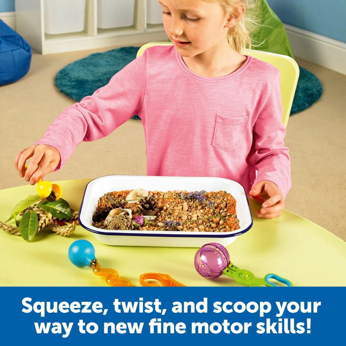 Buy Learning Resources Helping Hands Fine Motor Tools Classroom Set | Yallatoys.com