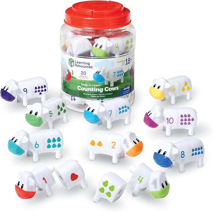 Buy Learning Resources Snap n Learn Counting Cows Toy Set | Yallatoys.com