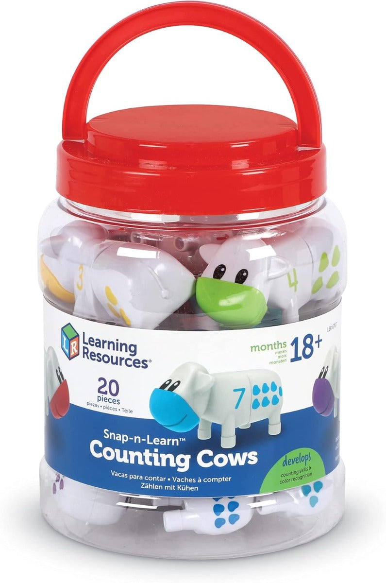 Buy Learning Resources Snap n Learn Counting Cows Toy Set | Yallatoys.com