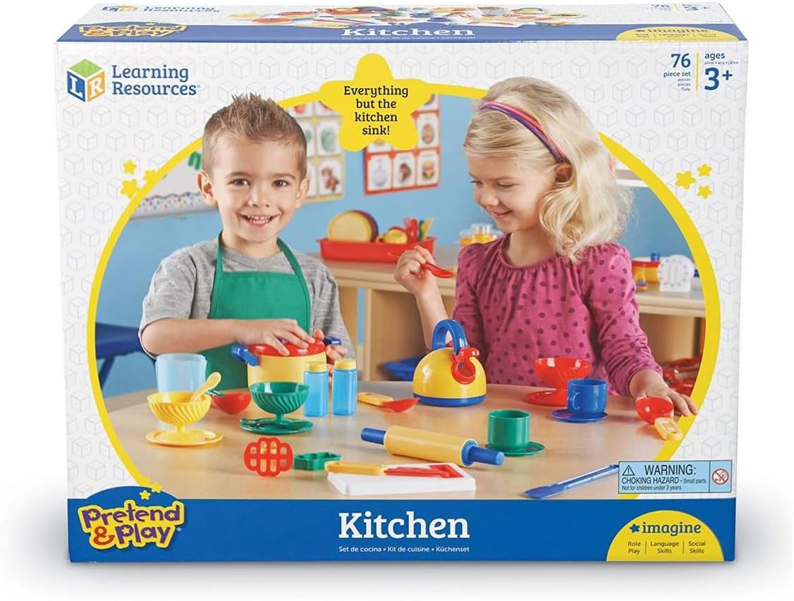 Buy Learning Resources Pretend And Play Kitchen Set | Yallatoys.com