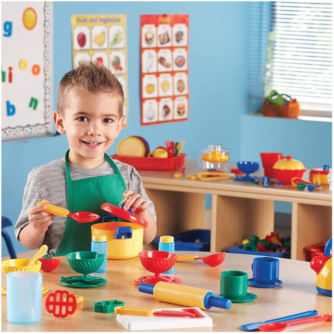 Buy Learning Resources Pretend And Play Kitchen Set | Yallatoys.com