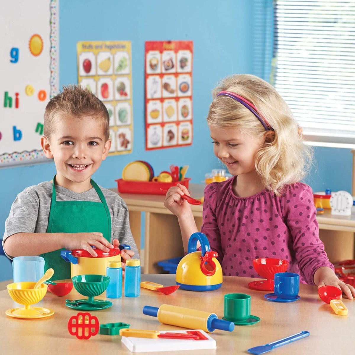Buy Learning Resources Pretend And Play Kitchen Set | Yallatoys.com