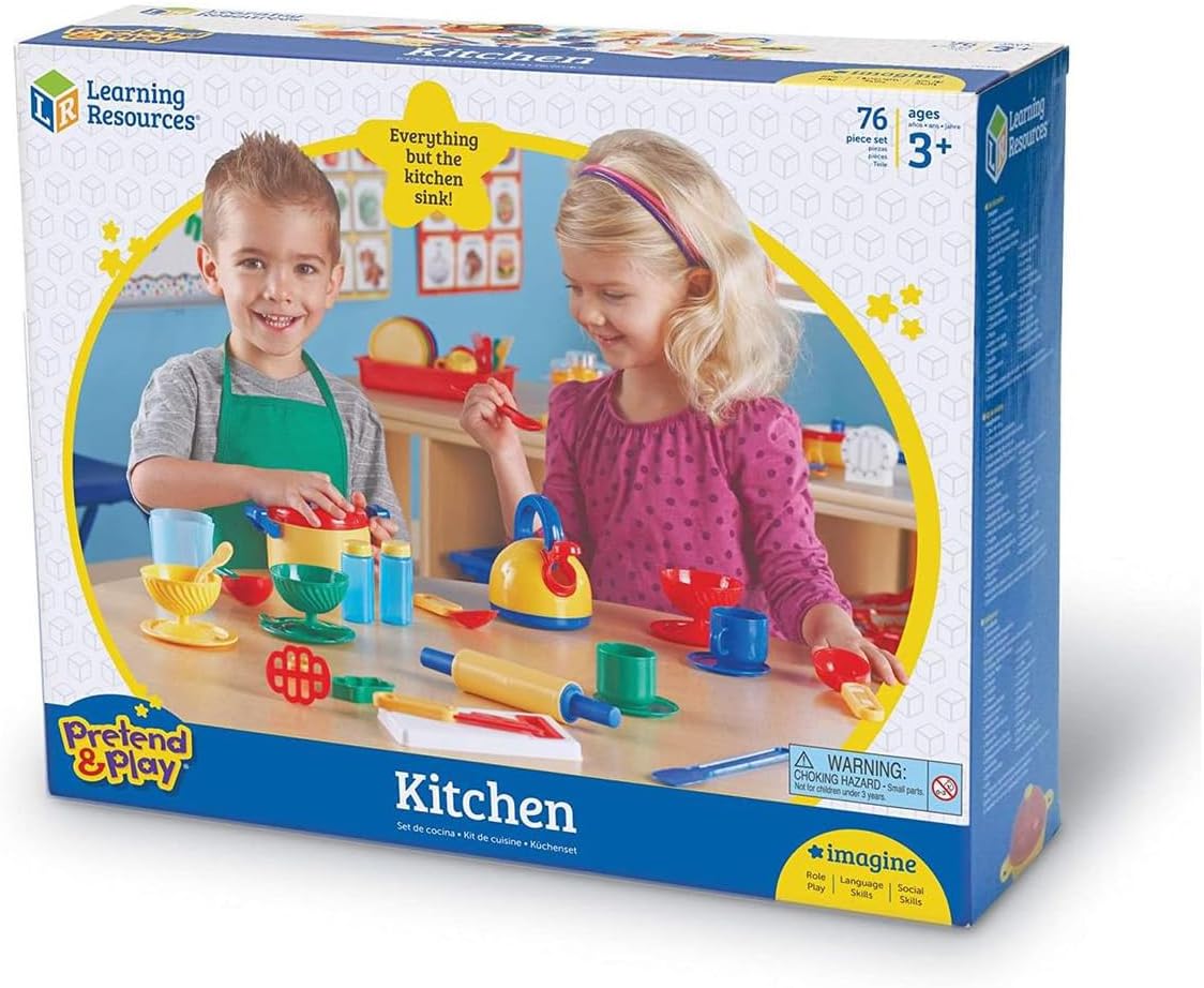 Buy Learning Resources Pretend And Play Kitchen Set | Yallatoys.com