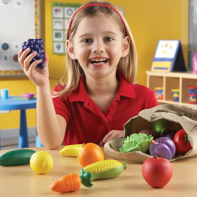Buy Learning Resources New Sprouts Fruit And Veggies Tote | Yallatoys.com