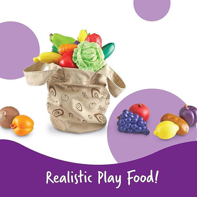 Buy Learning Resources New Sprouts Fruit And Veggies Tote | Yallatoys.com