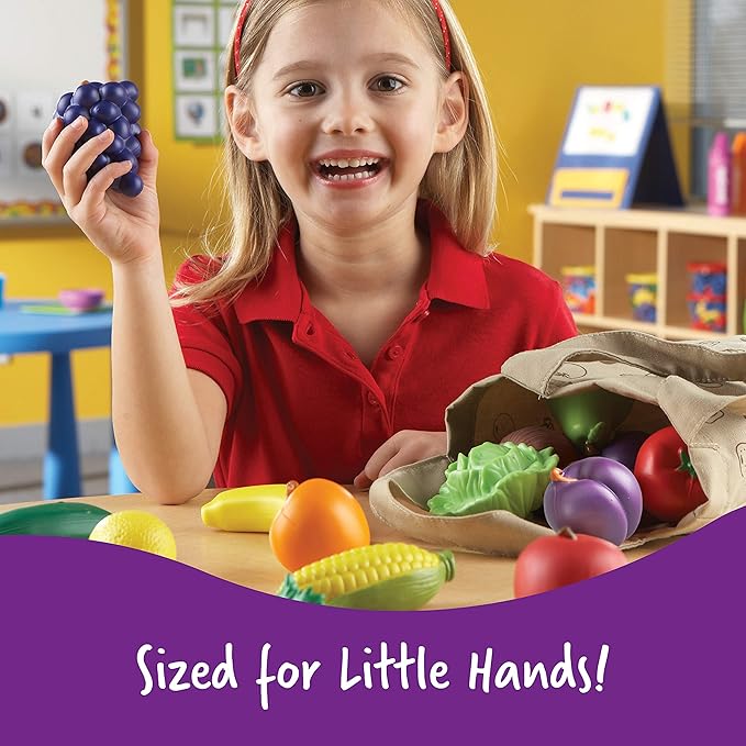 Buy Learning Resources New Sprouts Fruit And Veggies Tote | Yallatoys.com
