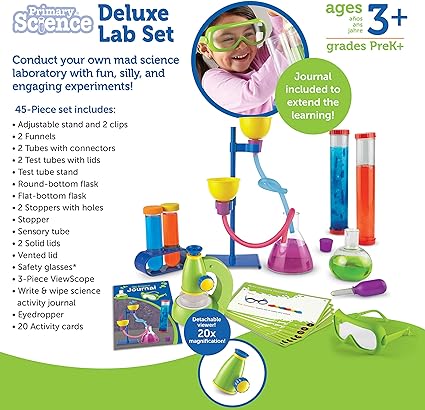 Buy Learning Resources Primary Science Deluxe Lab Set | Yallatoys.com