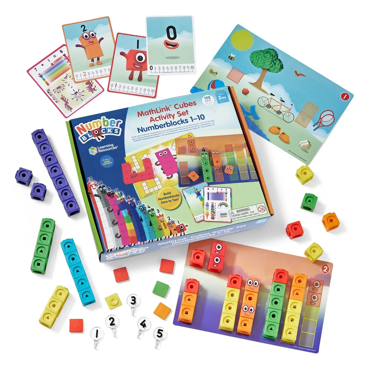 Buy Learning Resources MathLink Cubes Numberblocks 1 to 10 Activity Set | Yallatoys.com