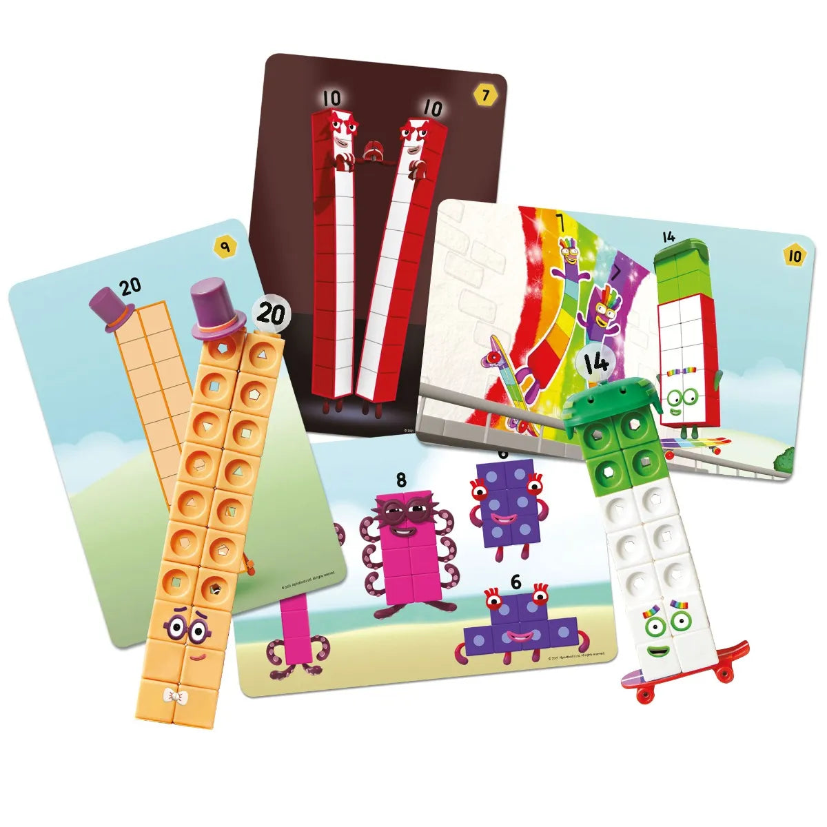 Buy Learning Resources MathLink Cubes Numberblocks 11 to 20 Activity Set | Yallatoys.com