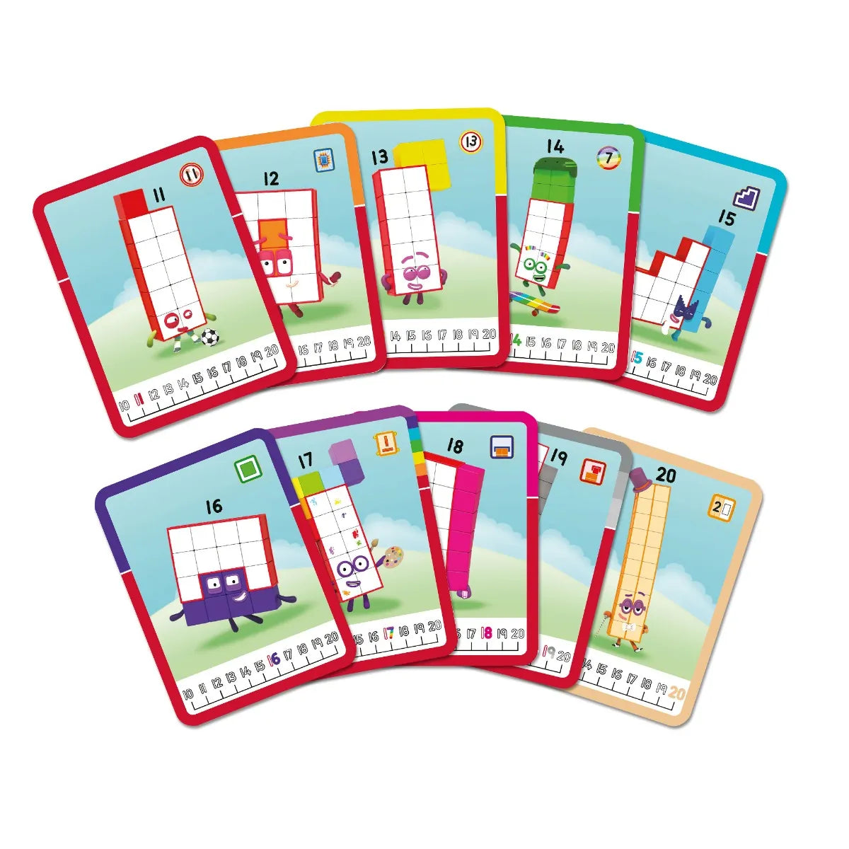 Buy Learning Resources MathLink Cubes Numberblocks 11 to 20 Activity Set | Yallatoys.com