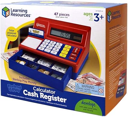 Buy Learning Resources Pretend And Play Calculator Cash Register | Yallatoys.com