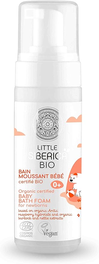 Little Siberica Organic certified Baby bath foam for newborns 160 ml Little Siberica Yallatoys