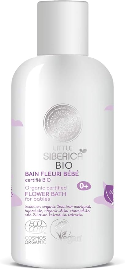 Little Siberica Organic certified Flower bath for babies 250ml Little Siberica Yallatoys