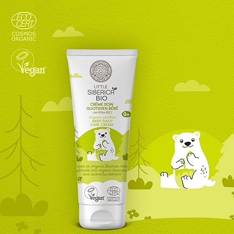 Little Siberica Organic certified Baby daily care cream 75ml Little Siberica Yallatoys